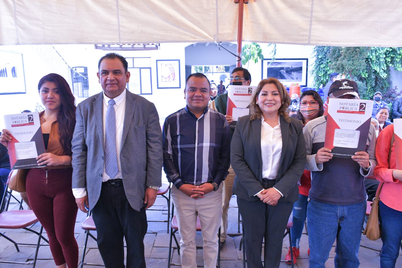 Apoya gobierno de Apetatitlán certeza jurídica con programa de escrituración a bajo costo