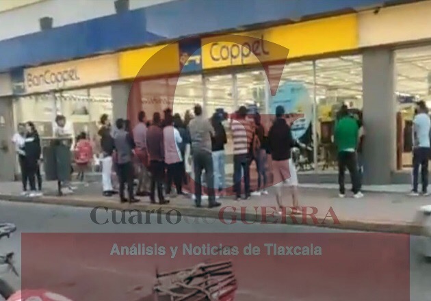 A plena luz del día, roban nuevamente el Coppel de San Pablo del Monte