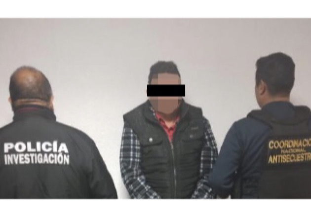 Colabora PGJE con Fiscalía de Durango y Conase para aprehender a masculino por secuestro