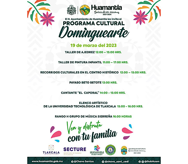 Diversión garantizada y entretenimiento familiar se vivirá en Dominguearte