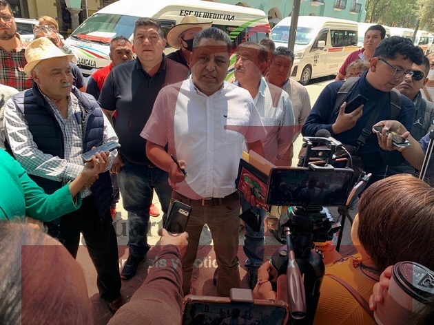Alto a la inseguridad, demandan transportistas de Tlaxcala