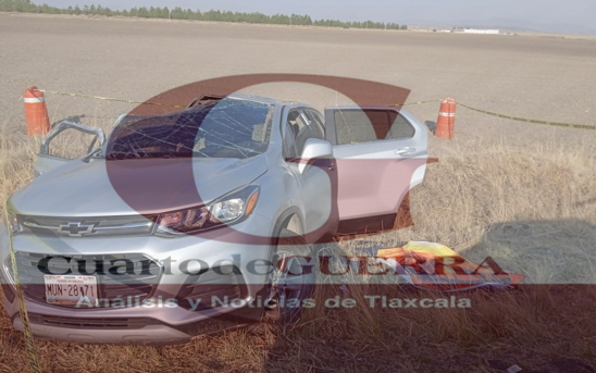 Muere una mujer en accidente de tránsito, en Tlaxco