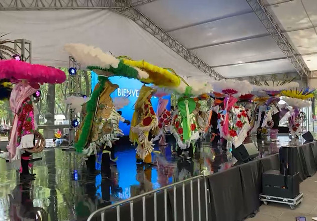 Promueven gobierno municipal y artesanos, riqueza cultural de Papalotla en la Cdmx