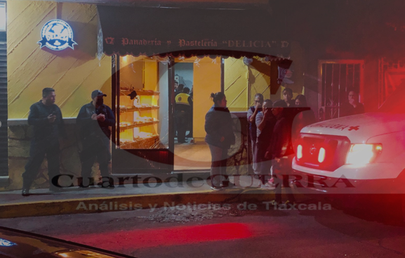 Explosión en panadería hiere a dos personas, en Huamantla