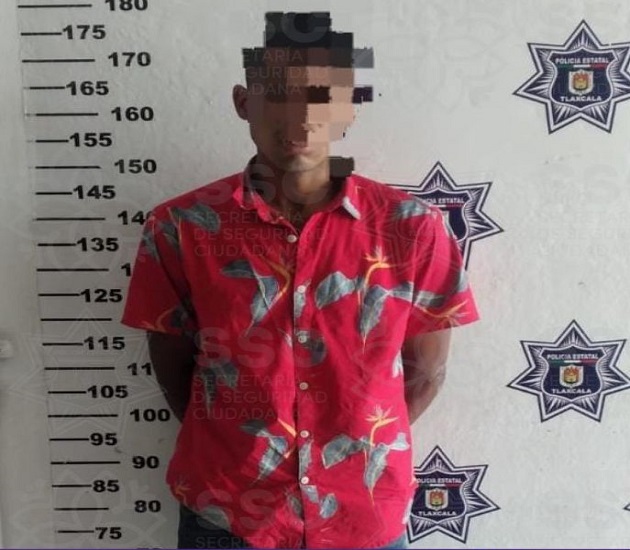 En Apizaco, detienen a una persona por posesión de sustancias ilegales