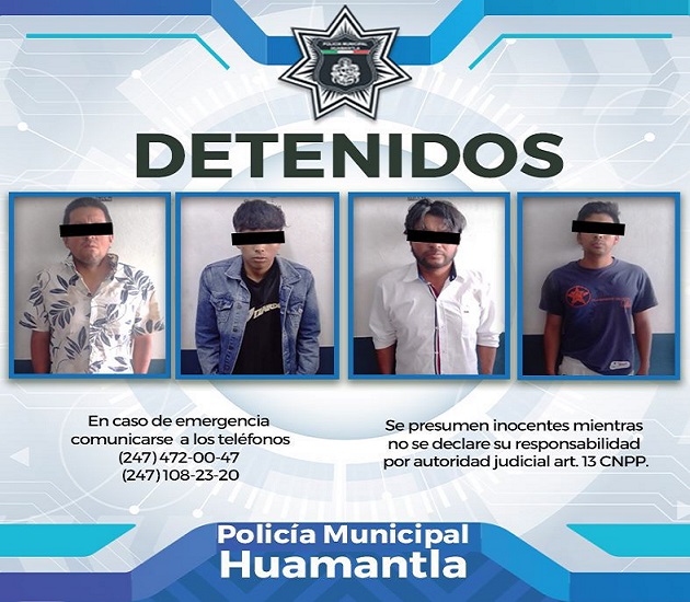 Evita Policía de Huamantla incidentes viales al asegurar a una camioneta que circulaba sin pericia