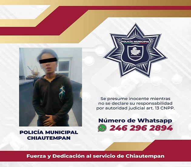 Atiende Policía de Chiautempan conflicto entre particulares en Tlalcuapan
