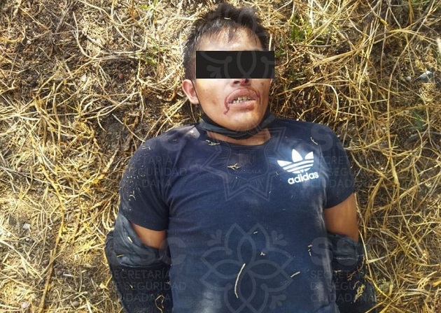 En operativo, atrapan a tres probables responsables de robo de vehículos, en Acuamanala