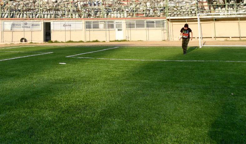 Avanza el Ayuntamiento de Tlaxcala en la rehabilitación de la unidad deportiva Blas 'Charro' Carvajal