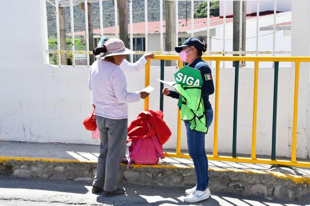 Acerca Dirección de Seguridad Pública de Huamantla acciones de proximidad social a Benito Juárez