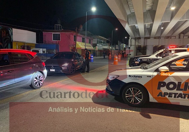 Arroja resultados operativo alcoholímetro en Apetatitlán