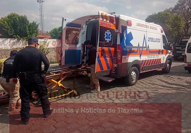 Un hombre cae al Río Zahuapan y resulta lesionado