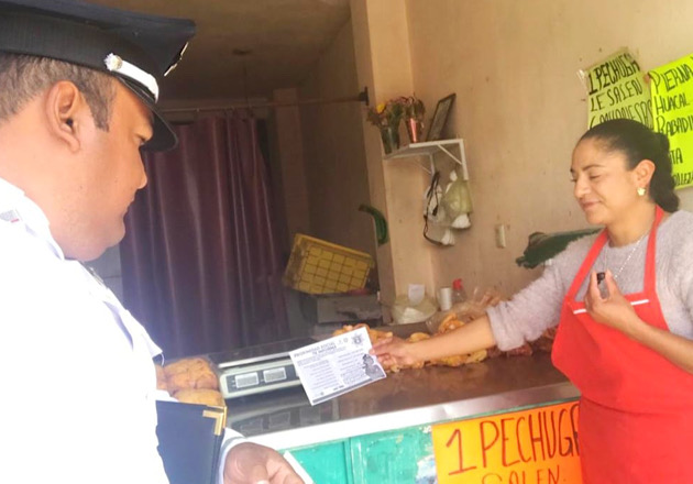 La participación ciudadana es fundamental para lograr un entorno  seguro y en paz:  Policía de Huamantla