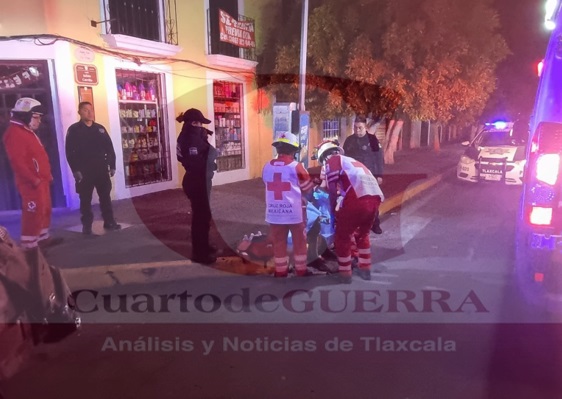 Golpean con machete a un joven,  en Tlaxcala; fue trasladado a un hospital