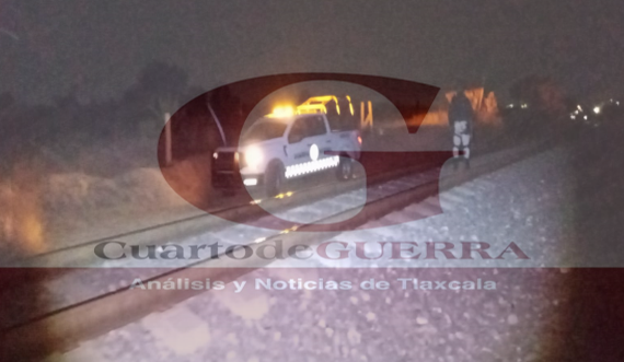 Hallan muerto a un hombre, en las vías del tren, en Santa María Texcalac, Apizaco