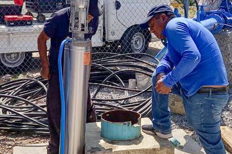 Adquiere e instala Ayuntamiento de Huamantla bomba nueva en el pozo de Zaragoza