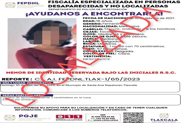 Ubica PGJE a mujer y menor de edad  reportadas como no localizadas