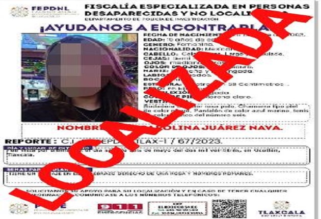 Ubica PGJE a mujer reportada como desaparecida