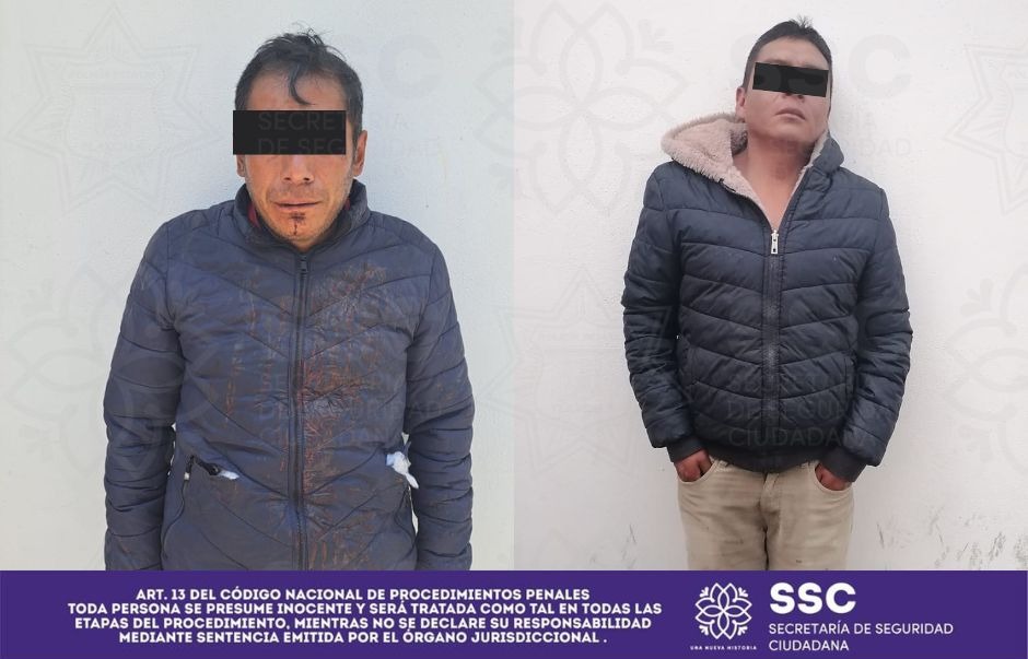 Asegura Policía de Género a dos presuntos responsables de violencia