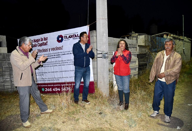 El Ayuntamiento de Tlaxcala iluminará canchas y espacios deportivos, anuncia el alcalde Jorge Corichi