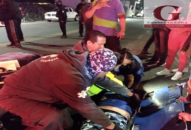 Atropellan a mujer en la federal Puebla-Tlaxcala