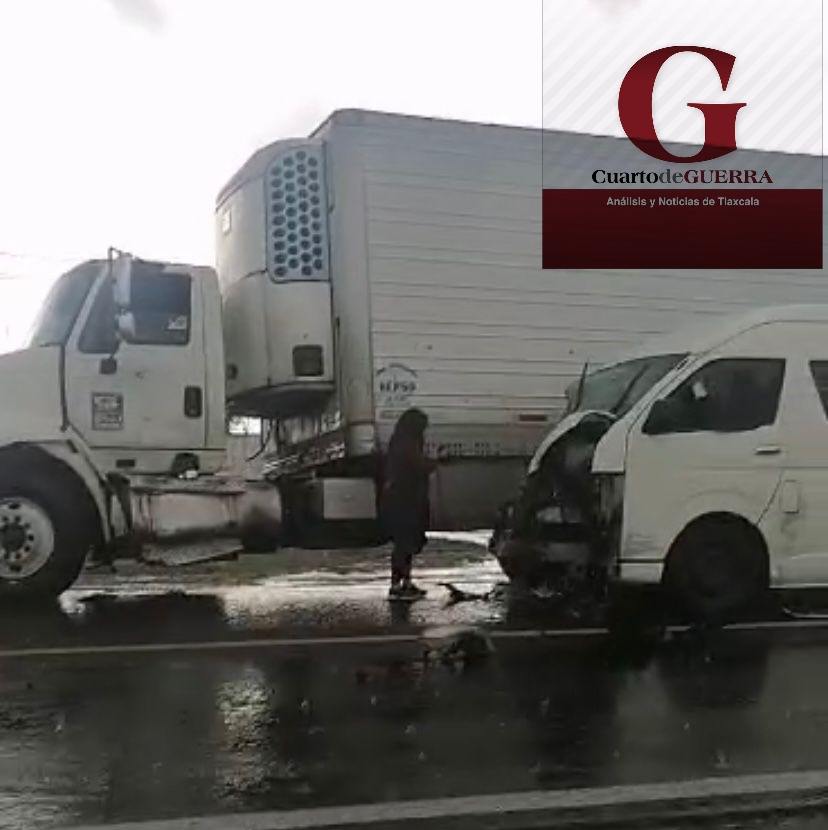 Deja accidente automovilístico 10 lesionados en Cuapiaxtla