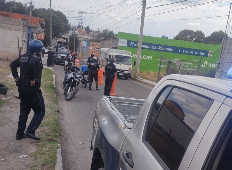 Realiza Policía de Chiautempan operativos contra robo de vehículos