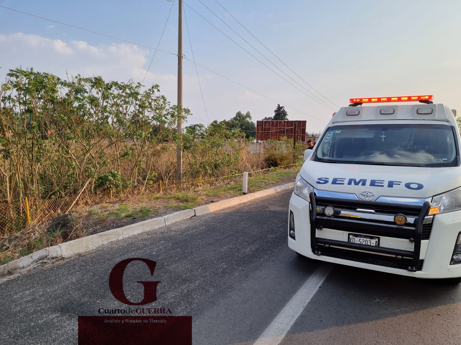 Al salir a ejercitarse, muere un hombre,  en la autopista Tlaxcala-Texmelucan, en Totolac