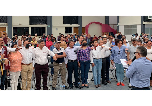 Crece apoyo para Ebrard en Tlaxcala; toman protesta comités municipales de Morena Progresista