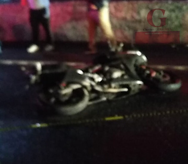 Derrapa motociclista y pierde la vida, en Cuauhtémoc, Huamantla