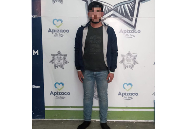 Recupera Policía de Apizaco motoneta robada y asegura a un hombre