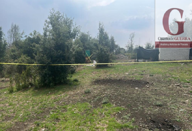 Hallan cadáver en estado de descomposición en San Pablo del Monte