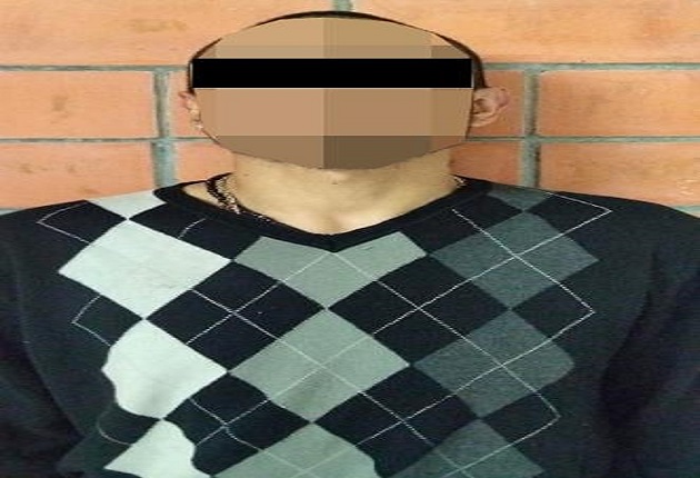 Aprehende PGJE a masculino por robo calificado