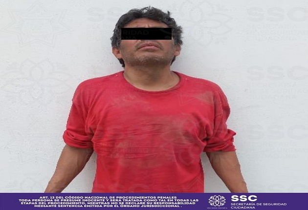 Asegura Policía Estatal a presunto responsable de lesiones y abuso sexual