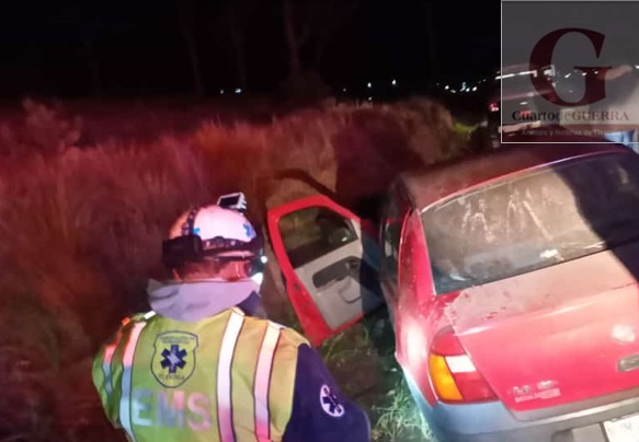 Pierde la vida tras volcar a bordo de un automóvil, en Tlaxco