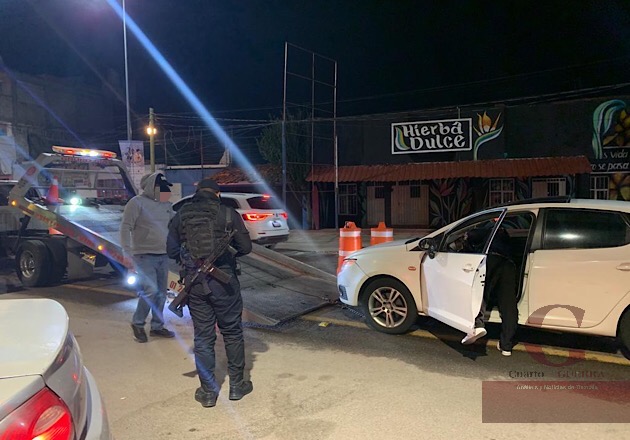 Asegurados 13 enfiestados e intoxicados en Operativo Alcoholímetro, en Apetatitlán