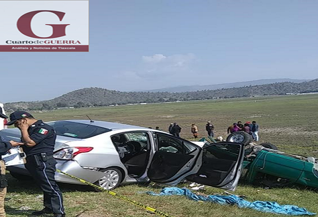 Después de 12 horas, efectúan levantamiento de cadáver por accidente, en Tequexquitla