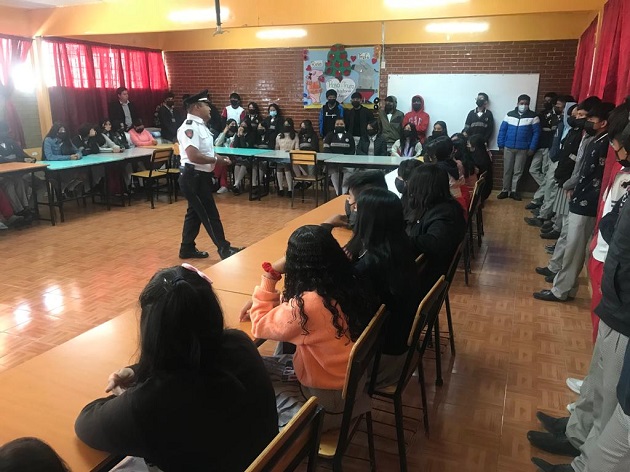 Impulsa Seguridad Pública de Huamantla programa ‘No más bullying’ en instituciones educativas