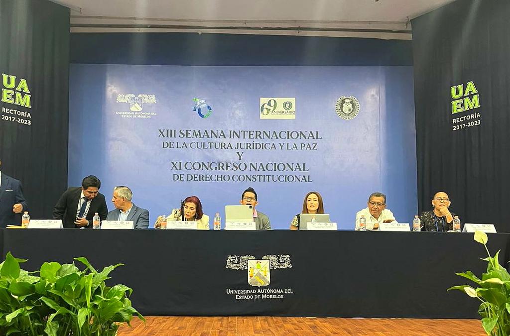 Rector de la UATx participó en Congreso Nacional de Derecho Constitucional