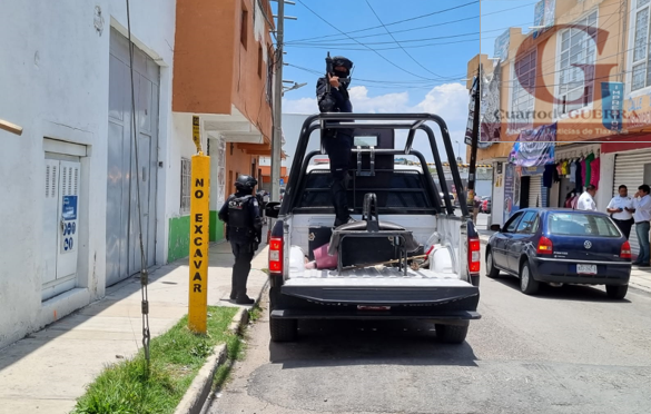 Pistola en mano roban a cuentahabiente fuerte suma de dinero, en Chiautempan