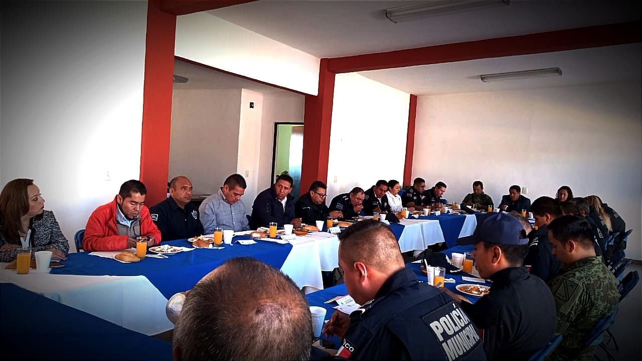 Tzompantepec, sede de la Mesa de Seguridad para la Construcción de la Paz