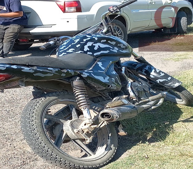 Recupera Policía de Panotla motocicleta con reporte de robo
