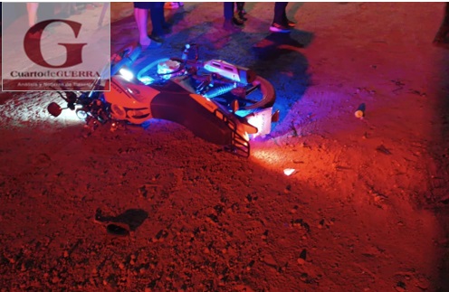 Dejan dos lesionados accidentes de motocicleta, en Panotla e Ixtacuixtla