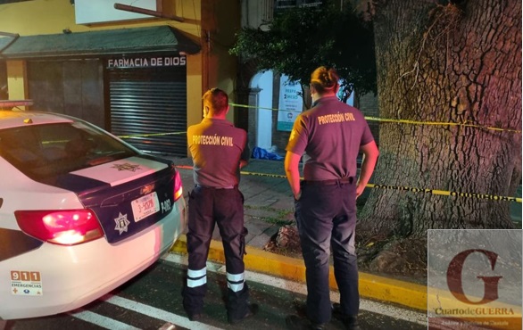 Muere un hombre en la vía pública, en Tlaxcala