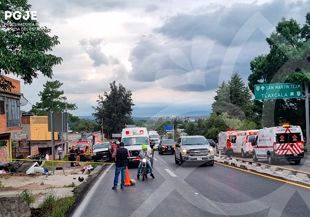 PGJE inicia carpeta de investigación por homicidio y daños