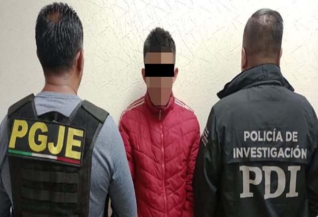 Colabora PGJE con fiscalía general de la ciudad de México para aprehender a masculino