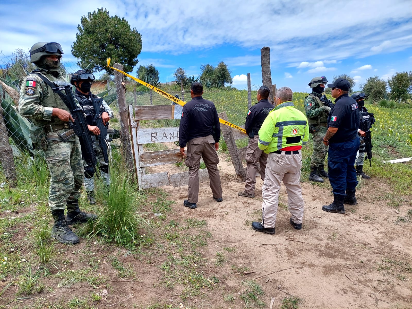 En cateo la PFM asegura laboratorio clandestino en Tlaxcala