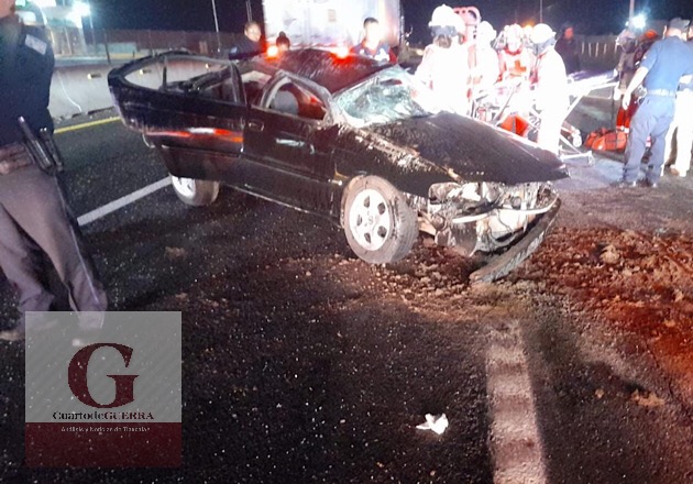 Volcadura deja un hombre gravemente herido, en Huamantla