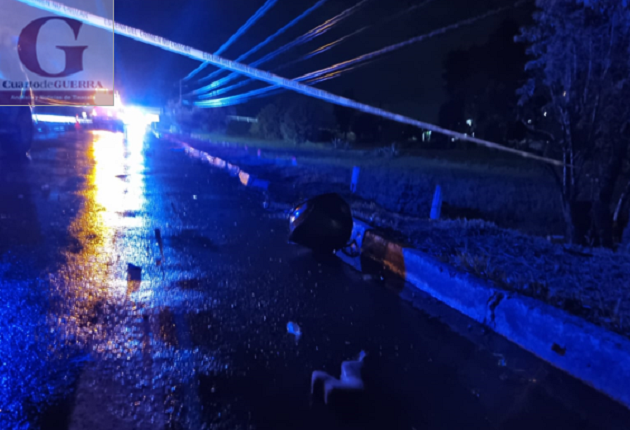 Muere un motociclista al ser atropellado por una camioneta, en Panotla