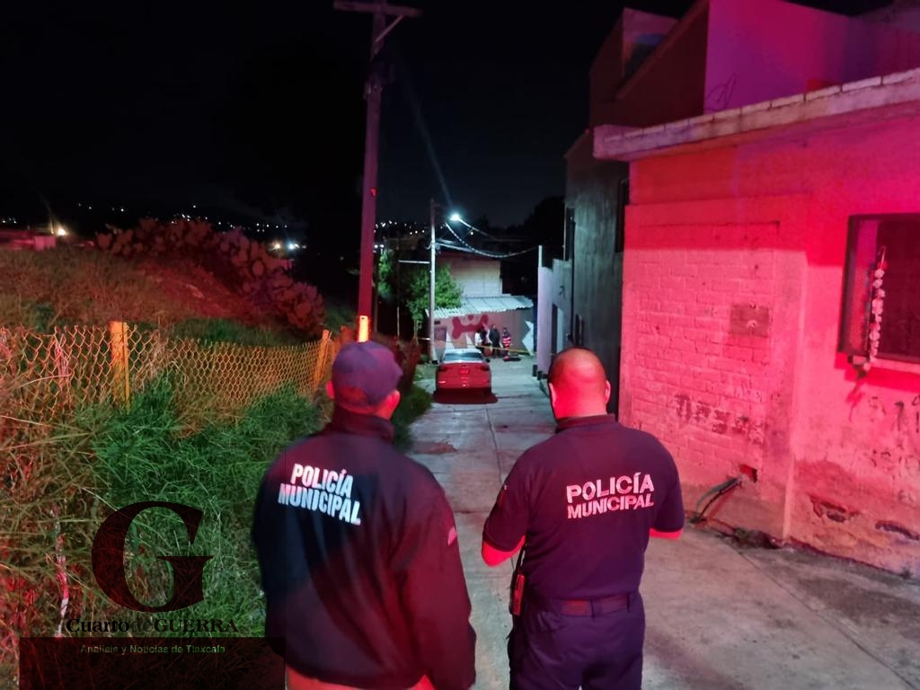 Por herida de arma blanca, muere un hombre al interior de una vivienda, en Zaragoza, Totolac